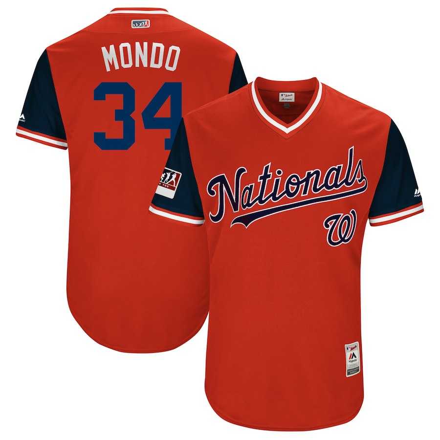 Nationals 34 Bryce Harper Mondo Red 2018 Players Weekend Stitched Jersey Dzhi,We sell and wholesale Nationals 34 Bryce Harper Mondo Red 2018 Players Weekend Stitched Jersey Dzhi on line form chian!